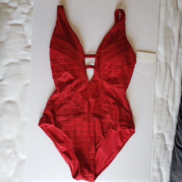 BECCA Other - [Becca] NWT Red Jewel One Piece Swimsuit